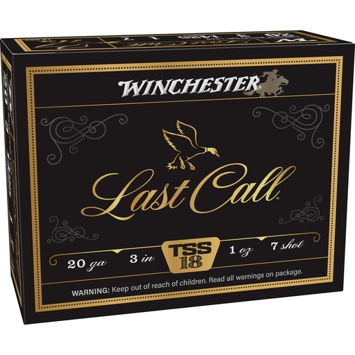 [LCTSS2037] Winchester Ammunition Last Call TSS 20 Gauge 3 #7 1oz Shotshell 10 Round Box 