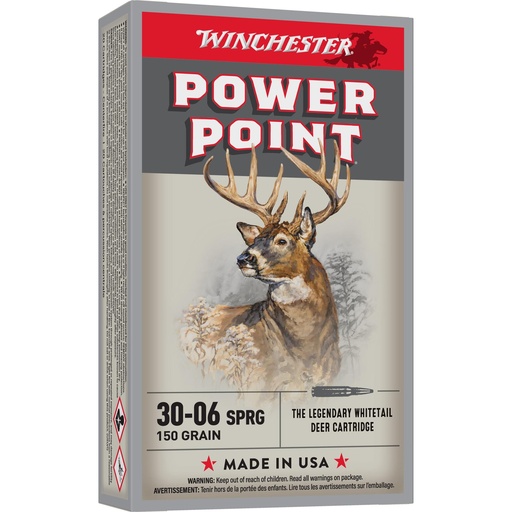 [X30061] Winchester Ammunition Super-X 30-06 150 Grain Power Point 20 Round Box 