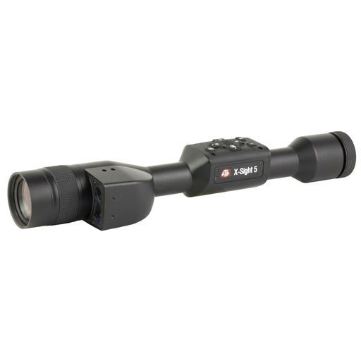[DGWSXS3155LRF] ATN Corp X-Sight 5 Day/Night Hunting Rifle Scope 3-15X Matte Finish Black 30mm Tube Multi Reticle Integrated Laser Range Finder 