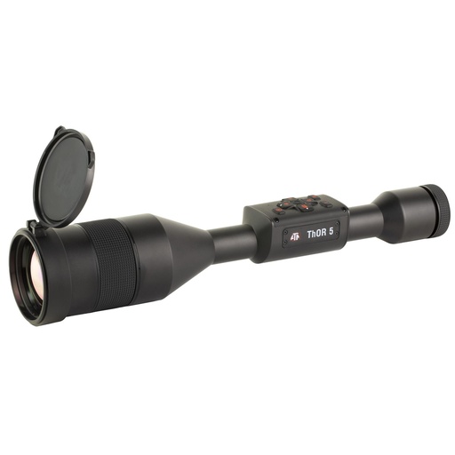 [TIWST5675A] ATN Corp THOR 5 Thermal Rifle Scope 5-40X75MM 30MM Main Tube 640x480 Sensor Resolution Multiple Reticles Matte Finish Black 