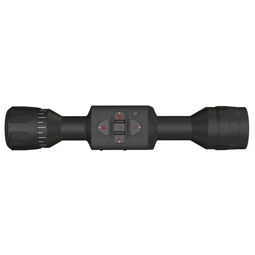 [TIWSTLTV212X] ATN Corp Thor-LTV Thermal Rifle Scope 1.5-4.5X Magnification 12MM Objective 256x192 PX Resolution Multiple Reticles Matte Finish Black 