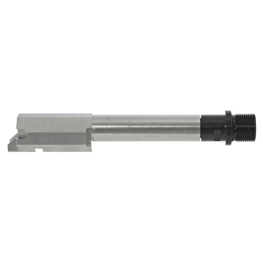 [90520] Ruger SR22 Threaded Barrel Kit 1/2 x 28 RH Threads Fits Ruger SR22 pistols with serial numbers 361-7XXXX and higher This kit contains a factory manufactured stainless steel barrel for optimal fit