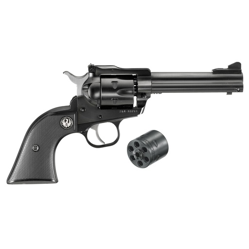 [00623] Ruger Single-Six Convertible SA 22LR/22 WMR 4.6" Barrel 6Rds Blue