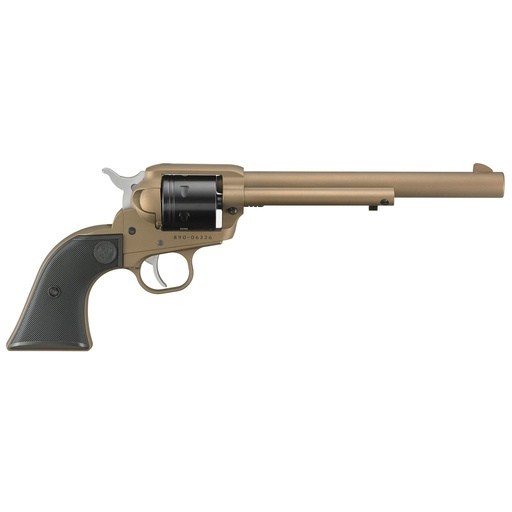 [02040] Ruger Wrangler SA 22LR 7.5" Barrel 6Rds Burnt Bronze