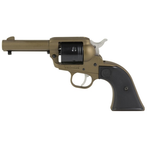 [02054] Ruger Wrangler SA 22LR 3.75" Barrel 6Rds Burnt Bronze