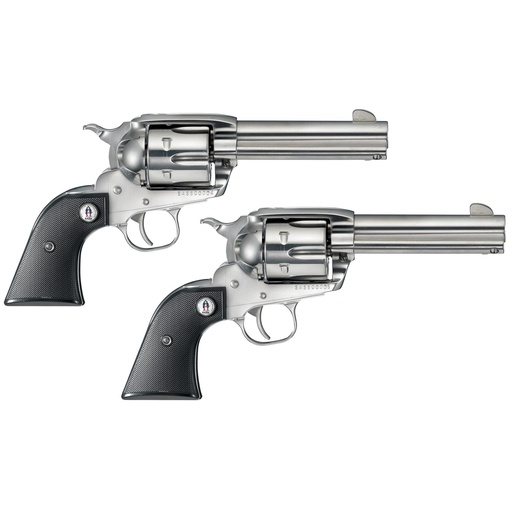 [05133] Ruger Vaquero SASS SA 357 Magnum 4.6" Barrel 6Rds Silver