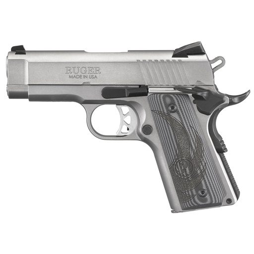 [06762] Ruger SR 1911 45ACP 3.6" Barrel 7Rds 2Mags Silver