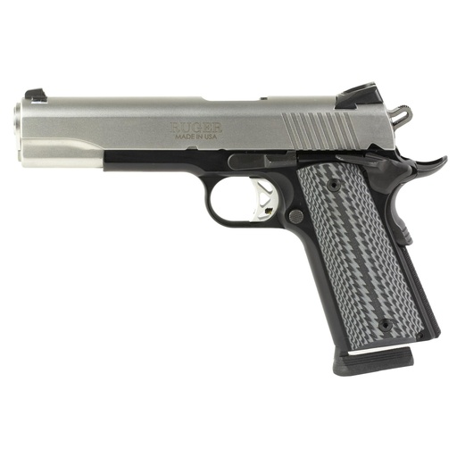 [06792] Ruger SR 1911 45ACP 5" Barrel 7Rds 2Mags Silver and Black