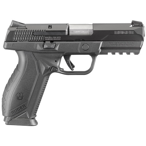 [08605] Ruger American 9MM 4.2" Barrel 17Rds 2Mags Black