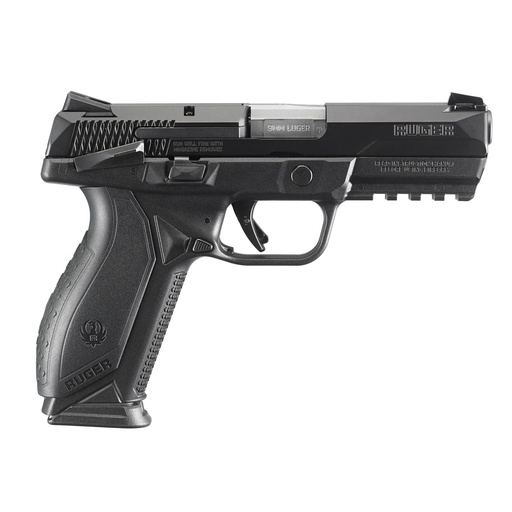 [08638] Ruger American 9MM 4.2" Barrel 10Rds 2Mags Black