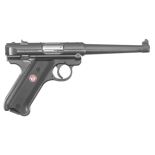 [40105] Ruger Mark IV Standard SA 22LR 6" Barrel 10Rds 2Mags Blue