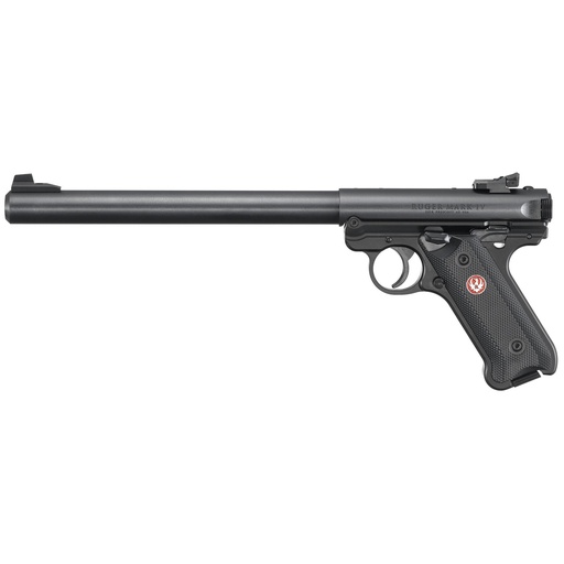 [40173] Ruger Mark IV Target SA 22LR 10" Bull Barrel 10Rds 2Mags Black