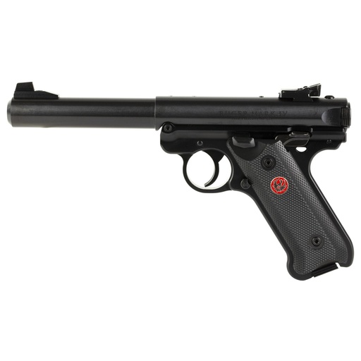 [40183] Ruger Mark IV Target SA 22LR 5.5" Barrel 10Rds 2Mags Blue