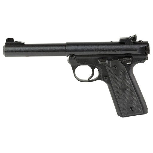 [40187] Ruger Mark IV 22/45 SA 22LR 5.5" Barrel 10Rds 2Mags Black