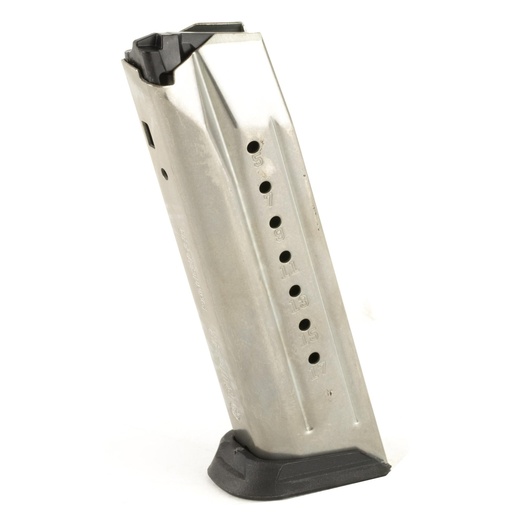 [90510] Ruger Magazine 9MM 17Rds Fits Ruger American Stainless Steel Silver Will Fit PC9 w/ a Ruger American Pistol Well Insert Installed (Not Included) 