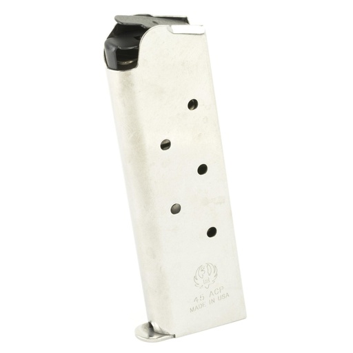 [90366] Ruger Magazine 45ACP 7Rds Fits Ruger SR1911 Stainless 