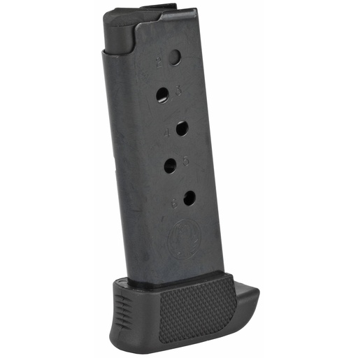 [90405] Ruger Magazine 380ACP 7Rds Fits Ruger LCP Finger Rest Steel Blued Finish 