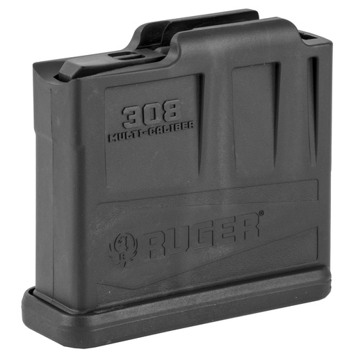 [90561] Ruger Magazine 308 Winchester 6.5 Creedmoor 5 Rds AI-Style Polymer Black 