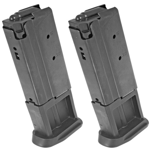 [90712] Ruger Magazine 5.7X28M 10Rds Ruger-57 2 Pack Steel Black 