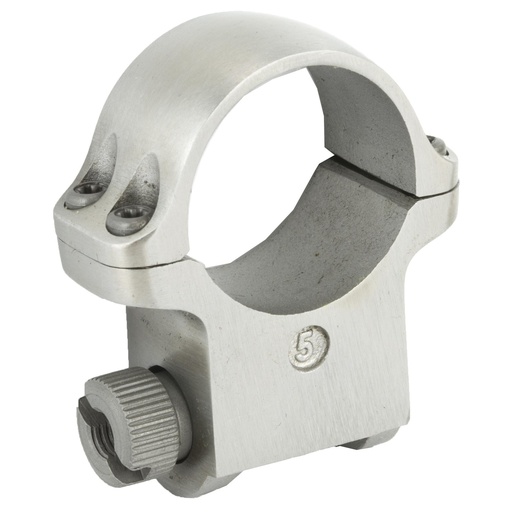 [90283] Ruger Standard Ring 1" High(5K) Stainless Finish 5K Sold Individually 