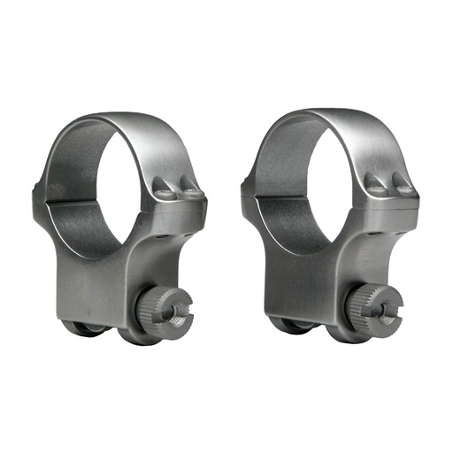 [90408] Ruger Standard Ring Set 1" High Stainless Finish 1-5K & 1-6K 2 Pack 