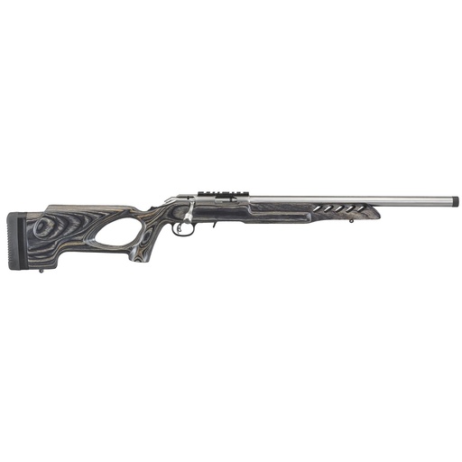 [08366] Ruger American Rimfire Target Bolt-Action 22LR 18" Threaded Barrel 10Rds Silver