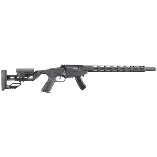 [08400] Ruger Precision Rimfire Bolt Action 22LR 18" Threaded Barrel 15Rds Black