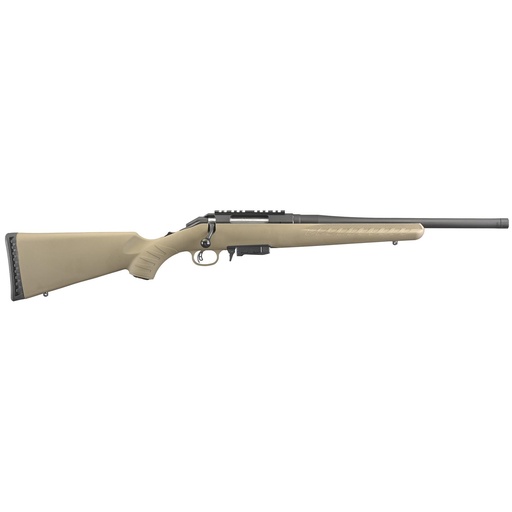 [16976] Ruger American Rifle Ranch Bolt-Action 762X39 16.1" Threaded Barrel 5Rds FDE
