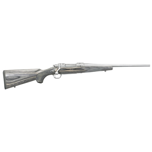 [17111] Ruger Hawkeye Laminate Compact Bolt-Action 7mm-08 Rem 16.5" Barrel 4Rds Silver