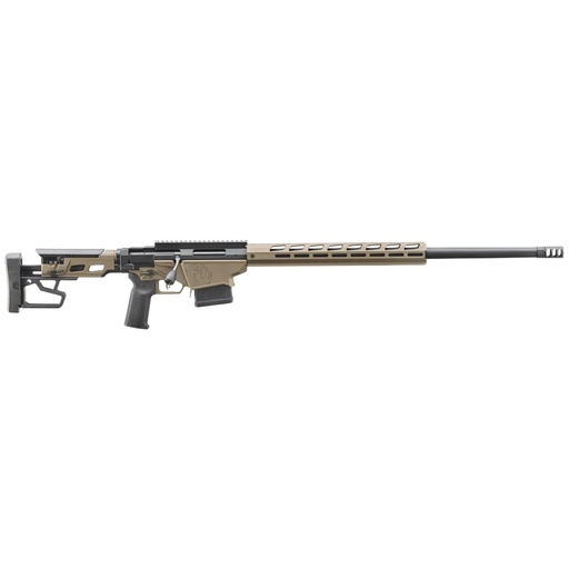[18105] Ruger Precision Bolt Action 6.5 PRC, 26" Heavy Contour Barrel 8Rds 2Mags M-LOK Black and Bronze