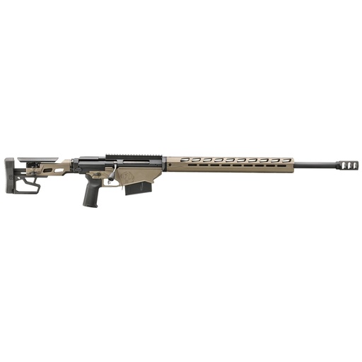 [18106] Ruger Precision Bolt Action 300 Winchester Magnum 26" Heavy Contour Barrel M-LOK 5Rds 2Mags FDE