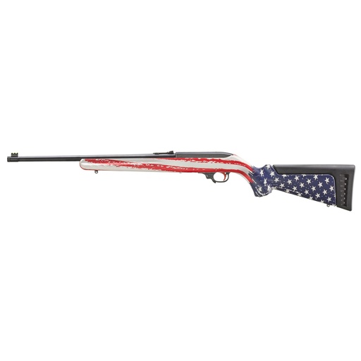 [31207] Ruger 10/22 Collector's Series Vote 2024 22LR 18.5" Threaded Barrel 10Rds American Flag