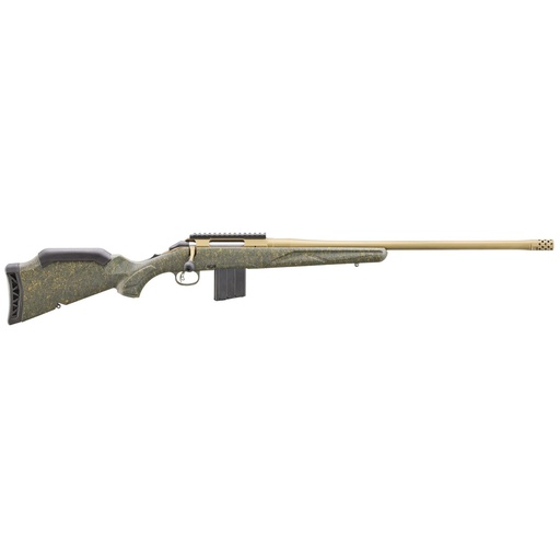 [46937] Ruger American Generation II Predator Bolt Action 400 Legend 22" Threaded Barrel 5Rds Burnt Bronze