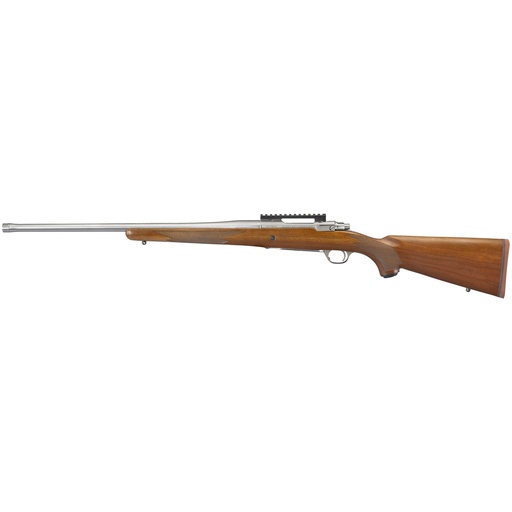 [57105] Ruger Hawkeye Hunter Bolt Action 6.5PRC 22" Free Floated Cold Hammer Forged Barrel 3Rds Silver