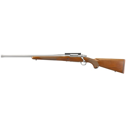 [57120] Ruger Hawkeye Hunter Bolt Action 6.5 Creedmoor 22" Free Floated Cold Hammer Forged Barrel 4Rds Silver