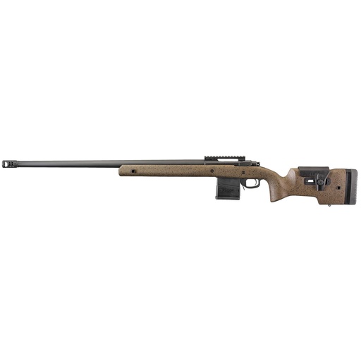 [57122] Ruger Hawkeye Long Range Target Bolt Action 204 Ruger 26" Heavy Target Barrel 10Rds Black