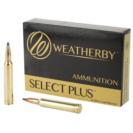 [B300180TTSX] Weatherby Select Plus Ammunition 300 Weatherby Magnum 180 Grain Barnes Tipped Triple Shock X 20 Round Box California Certified Nonlead Ammunition 
