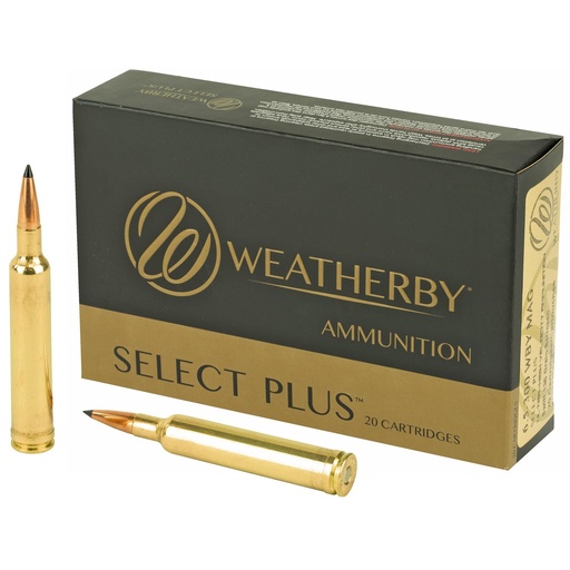 [F653130SCO] Weatherby Select Plus 6.5-300 Weatherby Magnum 130 Grain Swift Scirocco 20 Round Box 