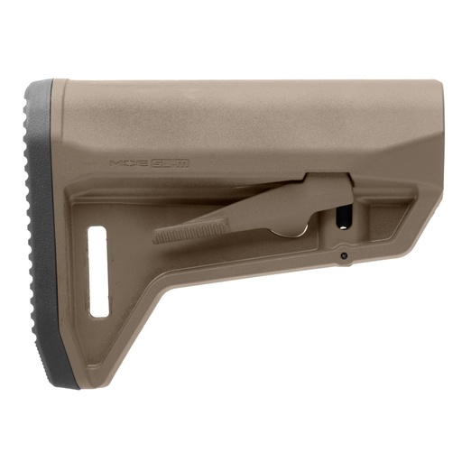 [MAG1242-FDE] Magpul Industries MOE SL-M Carbine Stock Fits Mil-Spec Buffer Tubes Flat Dark Earth 