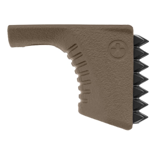 [MAG1295-FDE] Magpul Industries Barricade Stop Hand Stop Flat Dark Earth Fits M-LOK Polymer Removable Steel Plate Insert 