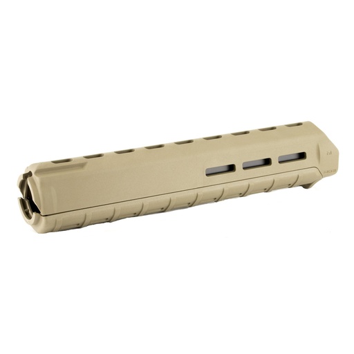 [MAG427-FDE] Magpul Industries MOE M-LOK Handguard Fits AR-15 Rifle Length Polymer Construction Features M-LOK Slots FDE 