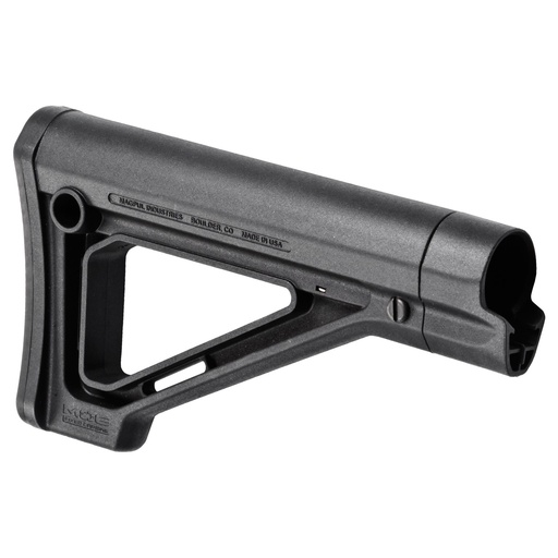 [MAG480-BLK] Magpul Industries MOE Fixed Carbine Stock Fits AR Rifles Mil-Spec Black 
