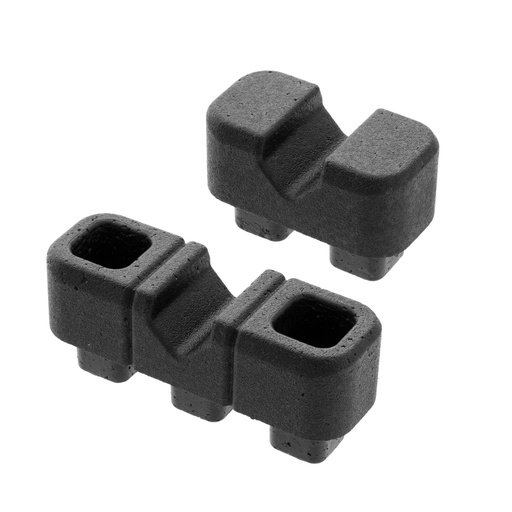 [MAG1367-BLK] Magpul Industries DAKA Angled Block Kit Black Includes (2) Double V-Blocks and (2) Triple V-Blocks 
