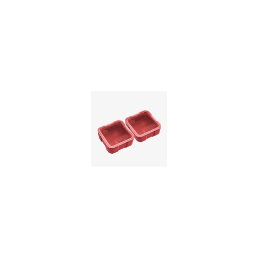 [MAG1390-RED] Magpul Industries DAKA Bins 2X2 Compatible with DAKA GRID Organizer Panels Red 3.2"x 3.2"x 1.3" Internal (2) 2X2 Bins Included 