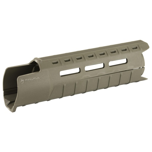 [MAG538-ODG] Magpul Industries MOE Slim Line Handguard Fits AR-15 Carbine Length Polymer Construction Features M-LOK Slots Olive Drab Green 