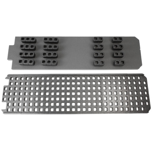 [MAG1459-BLK] Magpul Industries DAKA GRID Organizer Fits Plano All Weather 2 52" Black Includes (6) Tripple Blocks (6) Double Blocks and Replacement Base Foam 