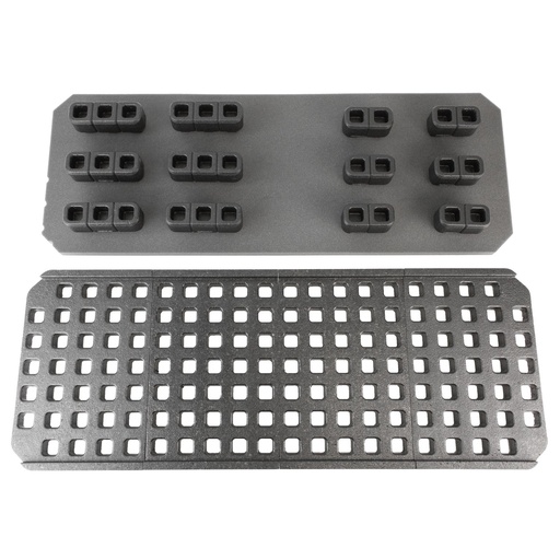 [MAG1460-BLK] Magpul Industries DAKA GRID Organizer Fits Pelican 1700 Protector Black Includes (6) Tripple Blocks (6) Double Blocks and Replacement Base Foam 