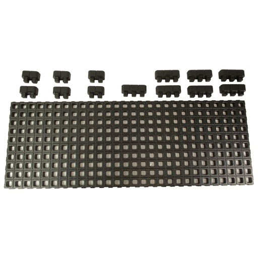[MAG1500-BLK] Magpul Industries DAKA Rifle Grid Case Organizer Black Includes Eight (8) GRID Panels, Six (6) Triple Blocks Six (6) Double Blocks Four (4) DAKA Gear Straps and Eight (8) Adhesive Gap Shims 