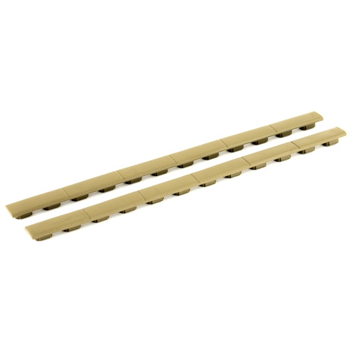 [MAG602-FDE] Magpul Industries M-LOK Rail Cover Type 1 Fits M-LOK Compatible Systems 9.5" Length Covers 6 M-LOK Slots FDE 