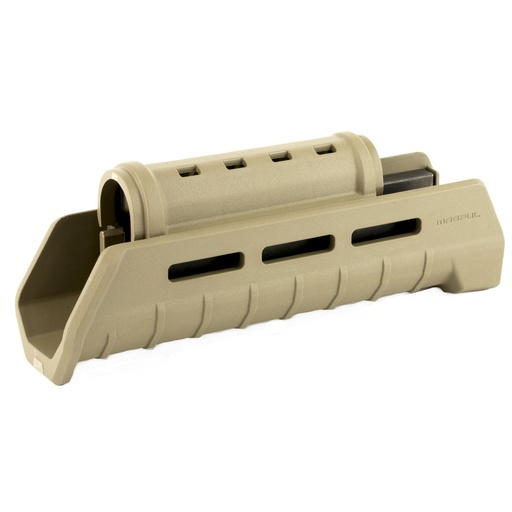 [MAG619-FDE] Magpul Industries MOE Handguard Fits AK Rifles except Yugo Pattern or RPK style Receivers Integrated Heat Shield M-LOK Mounting Capabilities Flat Dark Earth 